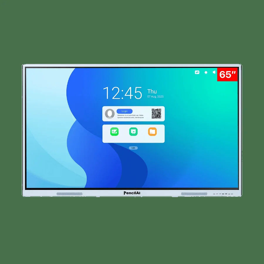 PencilAi Pro 65 Inch Android 16  Interactive Digital Board